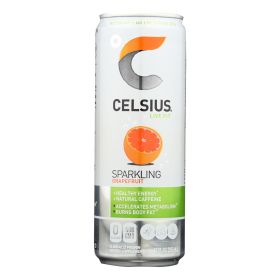 Celsius Sparkling Ginger Fitness Drink - Case Of 12 - 12 Fz