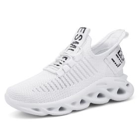 Big Children Shoes Boys Breathable Sneakers Kids Outdoor Sport Running Shoes Hollow Sole Tenis Infantil Basket Footwear Summer (Color: white boys shoes)