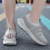 Boys Summer Lightweight Breathable Non-slip Trainers Children Mesh Casual SportShoes Girls Lace-up Flat Sneakers Banner Footwear